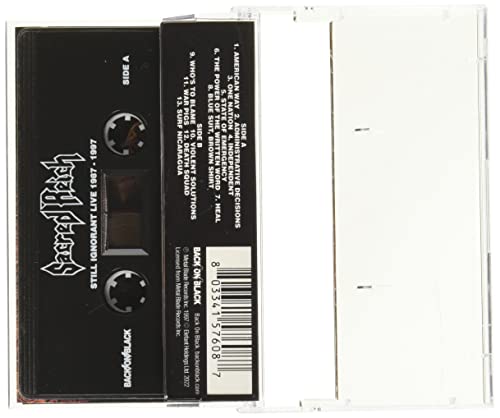 SACRED REICH - STILL IGNORANT (LIVE) - Cassette image 3