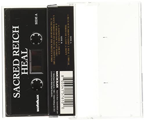 SACRED REICH - HEAL - Cassette image 3