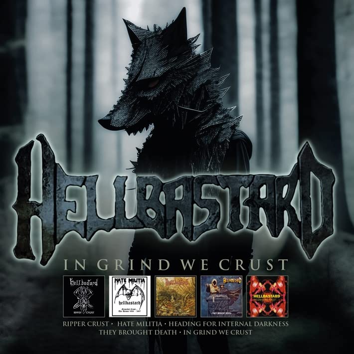 HELLBASTARD - IN GRIND WE CRUST - 4CD image 1