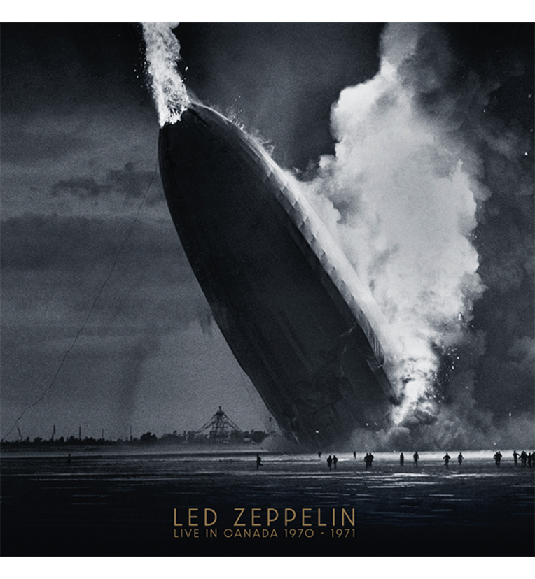 LED ZEPPELIN - LIVE IN CANADA 1970-71 (CLEAR VINYL 2LP) - Vinyl Record image 2