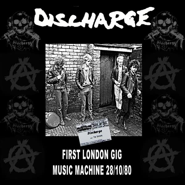 DISCHARGE - LIVE AT THE MUSIC MACHINE 1980 - CD image 1