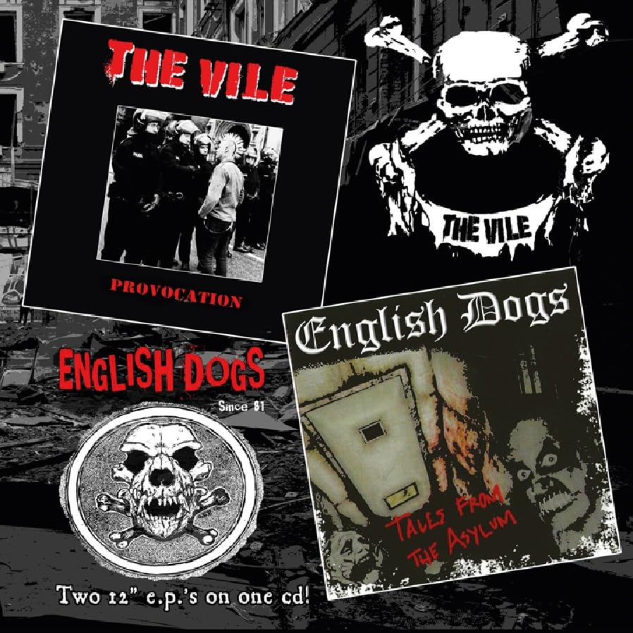 ENGLISH DOGS / THE V - TALES FROM THE ASYLUM / PROVOCATION - CD image 2