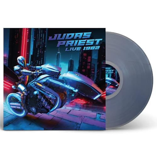 JUDAS PRIEST - LIVE 1982 (CLEAR VINYL) - Vinyl Record image 1