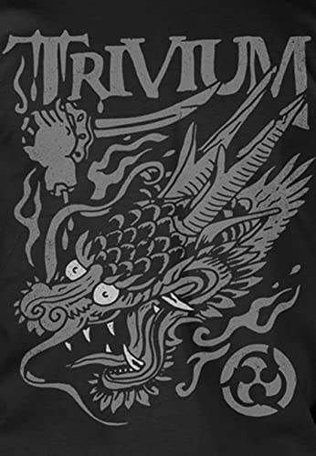 TRIVIUM - SCREAMING DRAGO - tshirt - T Shirt - Size S image 3