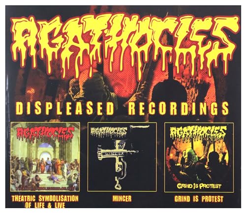 AGATHOCLES - DISPLEASED RECORDINGS (3CD) - 3CD image 1
