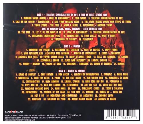 AGATHOCLES - DISPLEASED RECORDINGS (3CD) - 3CD image 2