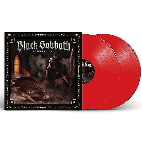 BLACK SABBATH - SYDNEY 1980 (RED VINYL 2LP) - Vinyl Record DLP image 1