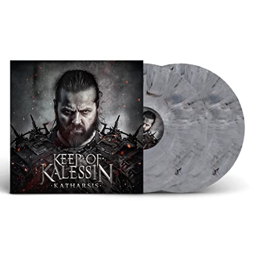 KEEP OF KALESSIN - KATHARSIS (GREY/BLACK SPLATTER VINYL) DLP  (PREORDER image 1