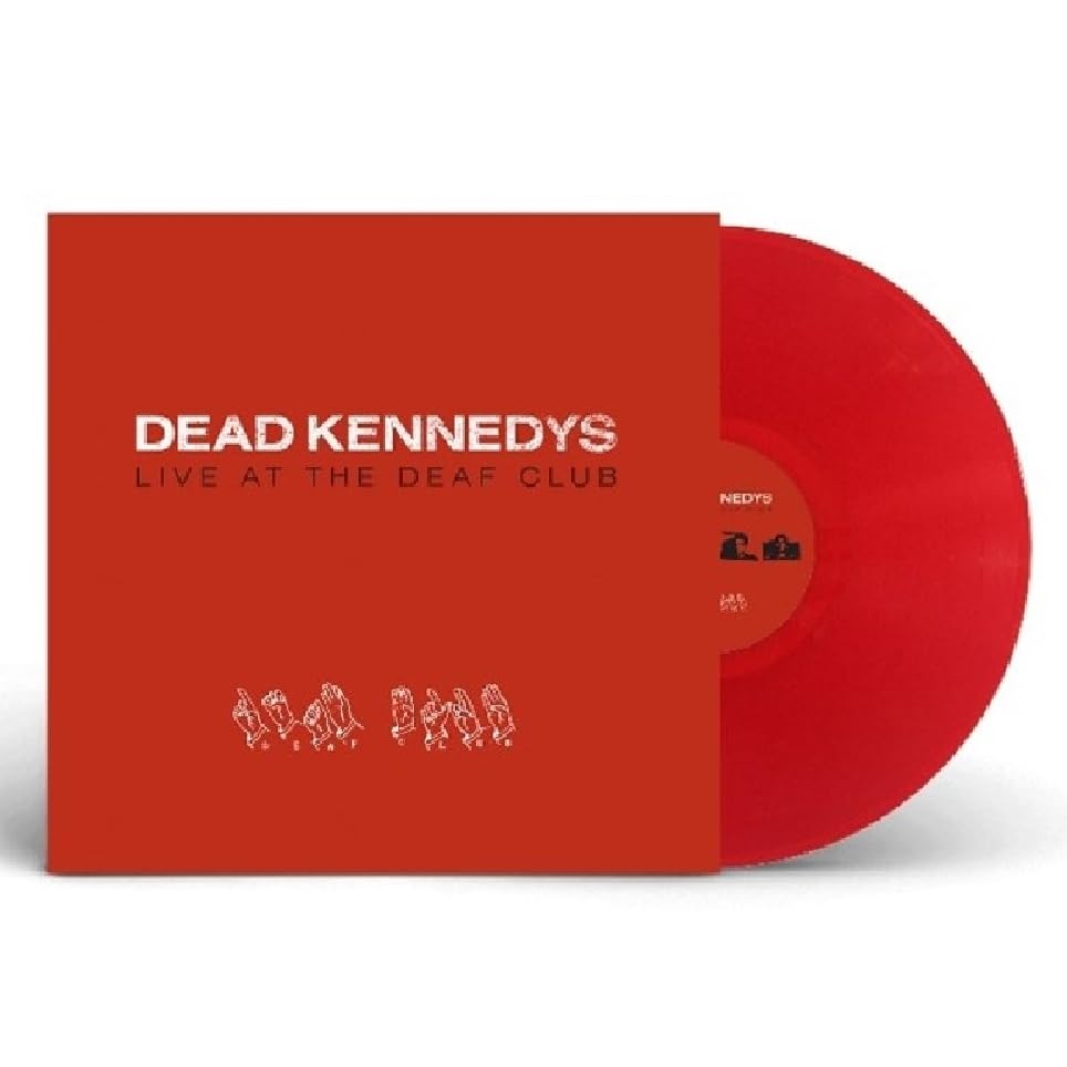 DEAD KENNEDYS - LIVE AT THE DEAF CLUB (RED VINYL) - Vinyl Record image 1