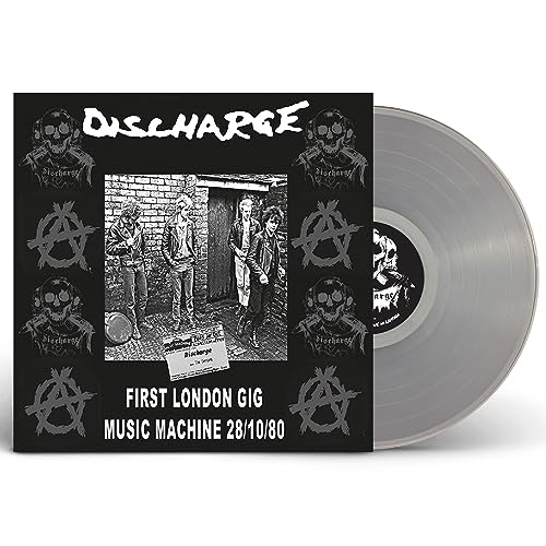DISCHARGE - LIVE AT THE MUSIC MACHINE 1980 (CLEAR VINYL) - Vinyl Record image 1