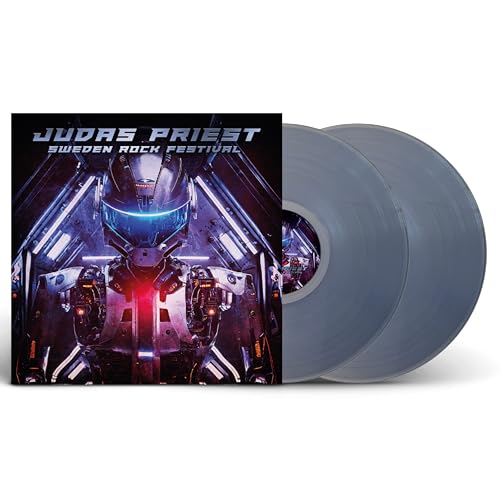 JUDAS PRIEST - SWEDEN ROCK FESTIVAL (CLEAR VINYL 2LP) - Vinyl Record DL image 1