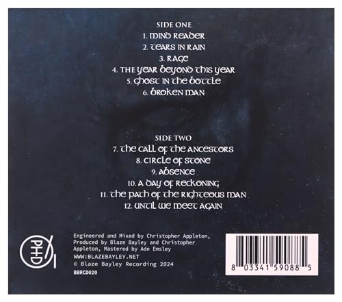 BLAZE BAYLEY - CIRCLE OF STONE - CD image 3
