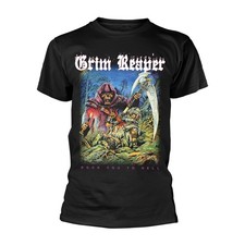 GRIM REAPER - ROCK YOU TO HEL - tshirt - T Shirt - Size L image 2