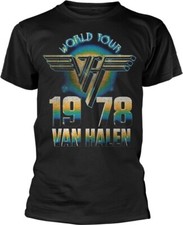VAN HALEN - WORLD TOUR '78 - tshirt - T Shirt - Size XXXL image 2