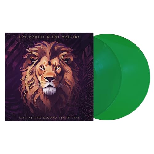 BOB MARLEY & THE WAI - LIVE AT THE RECORD PLANT 1973 (GREEN VINYL 2LP) image 1