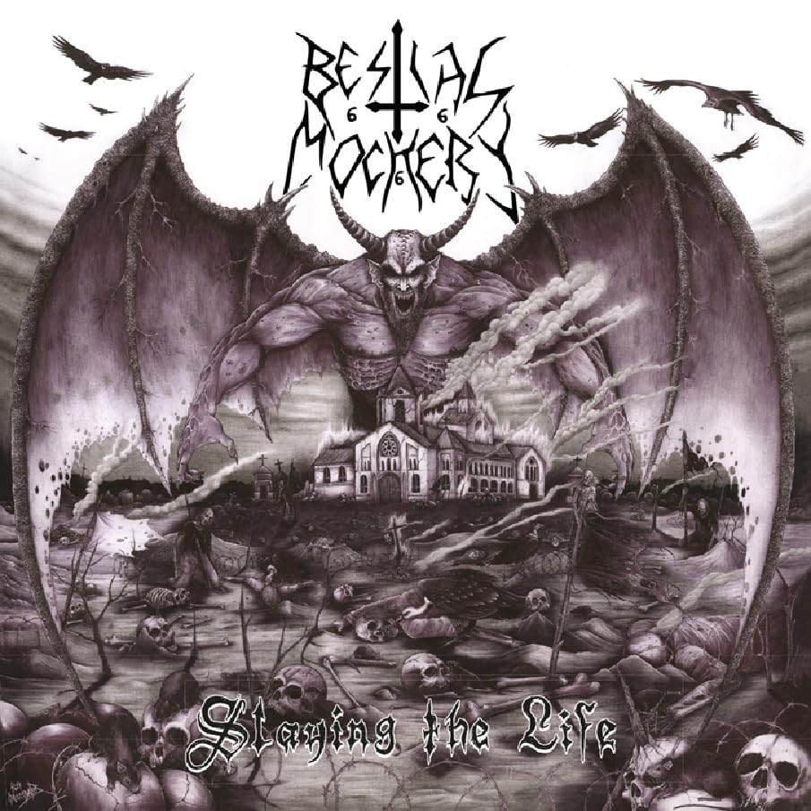 BESTIAL MOCKERY - SLAYING THE LIFE - CD image 1