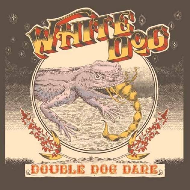 WHITE DOG - DOUBLE DOG DARE (GOLD VINYL) - Vinyl Record image 1