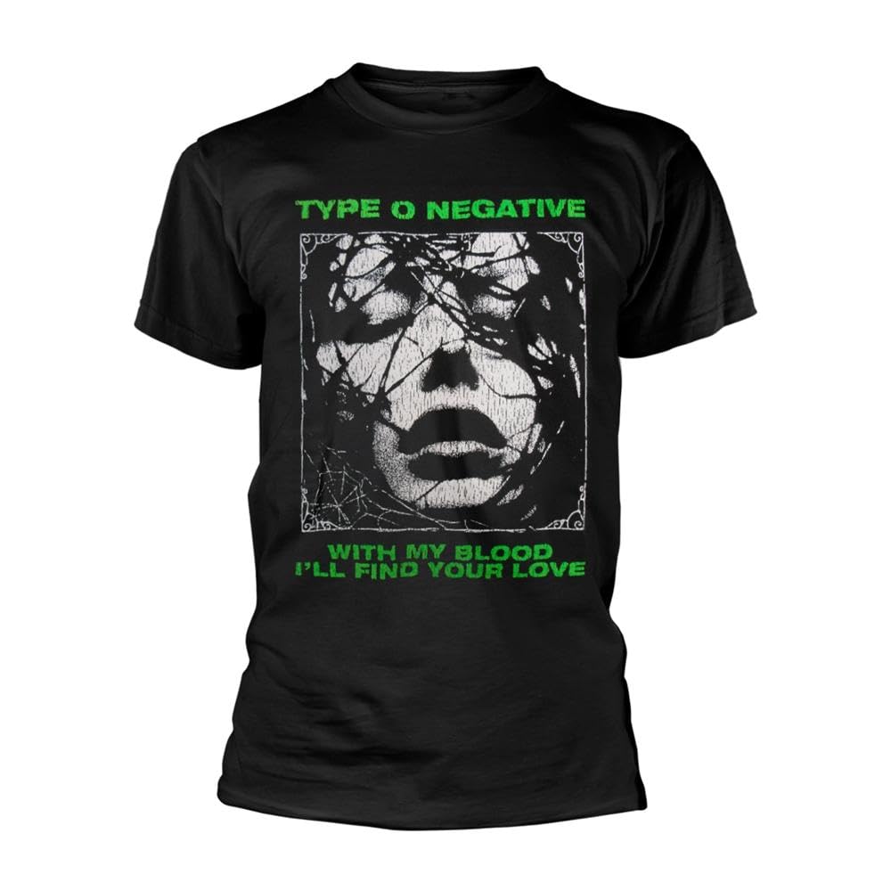 TYPE O NEGATIVE - WITH MY BLOOD - tshirt - T Shirt - Size L image 2