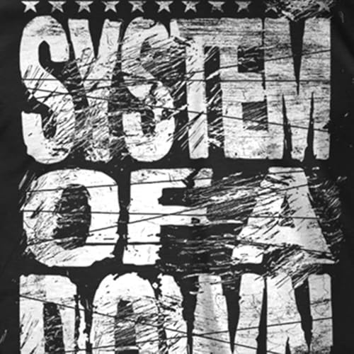 SYSTEM OF A DOWN - DISTRESSED LOGO - tshirt - T Shirt - Size M image 2