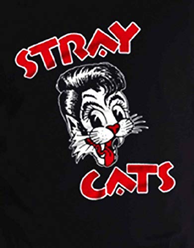 STRAY CATS - CAT LOGO - tshirt - T Shirt - Size S image 4