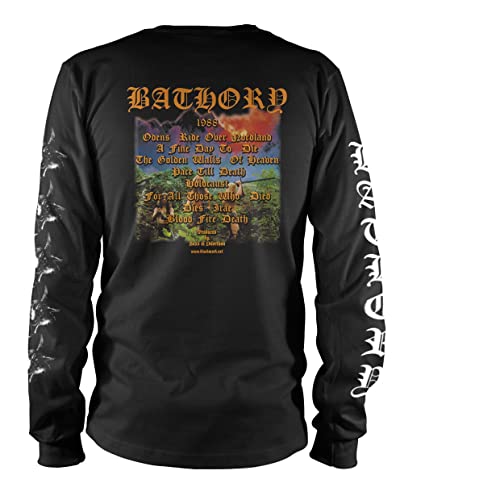 BATHORY - BLOOD FIRE DEAT - Clothing - LS - Size L image 2