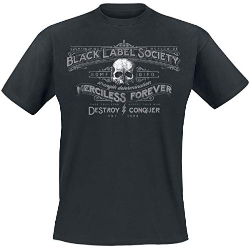 BLACK LABEL SOCIETY - MERCILESS FOREV - tshirt - T Shirt - Size S image 2