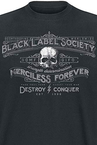 BLACK LABEL SOCIETY - MERCILESS FOREV - tshirt - T Shirt - Size S image 4
