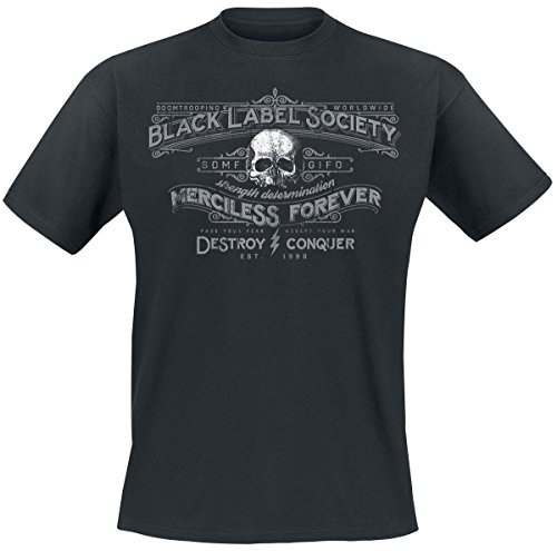 BLACK LABEL SOCIETY - MERCILESS FOREV - tshirt - T Shirt - Size S image 8