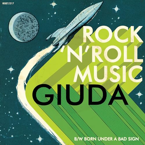 GIUDA - ROCK 'N' ROLL MUSIC - Vinyl Record 7" (Coloured Vinyl) image 1