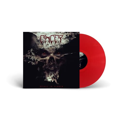 CANCER - SPIRIT IN FLAMES (RED VINYL) - LP - Vinyl Record image 1