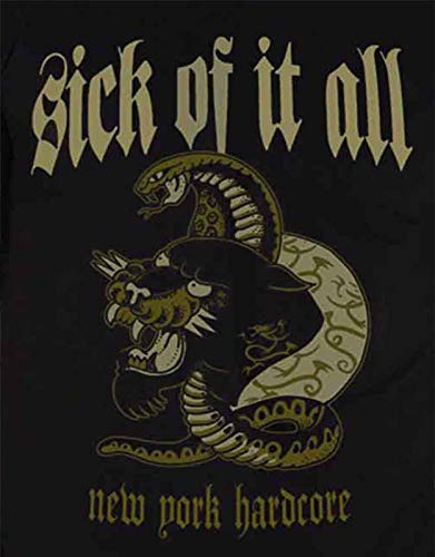 SICK OF IT ALL - PANTHER (BLACK) - tshirt - T Shirt - Size S image 3