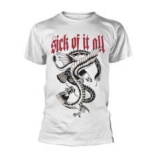 SICK OF IT ALL - EAGLE (WHITE) - tshirt - T Shirt - Size S image 1