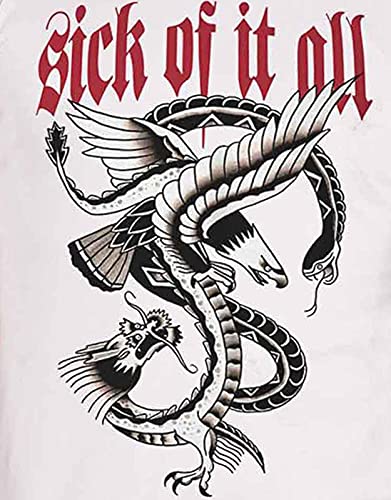 SICK OF IT ALL - EAGLE (WHITE) - tshirt - T Shirt - Size S image 3