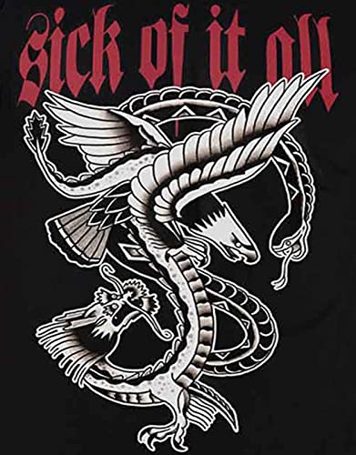 SICK OF IT ALL - EAGLE (BLACK) - tshirt - T Shirt - Size S image 3