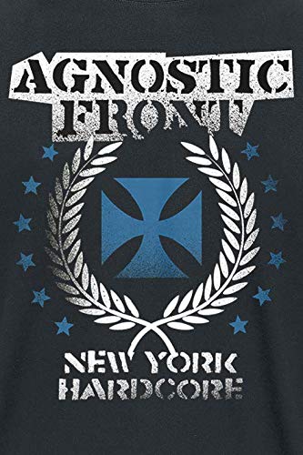 AGNOSTIC FRONT - BLUE IRON CROSS - tshirt - T Shirt - Size M image 3
