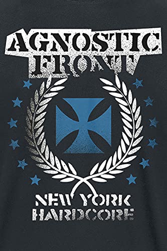 AGNOSTIC FRONT - BLUE IRON CROSS - tshirt - T Shirt - Size S image 3
