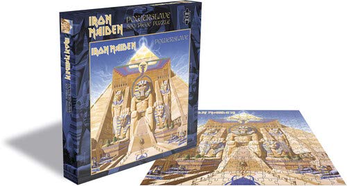 IRON MAIDEN - POWERSLAVE (500 PIECE JIGSAW PUZZLE) - Jigsaw Puzzle image 1