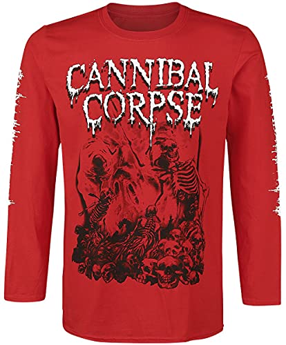 CANNIBAL CORPSE - PILE OF SKULLS - Clothing - LS - Size XL image 1