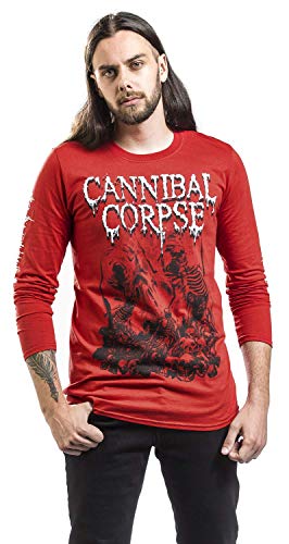 CANNIBAL CORPSE - PILE OF SKULLS - Clothing - LS - Size XXL image 3