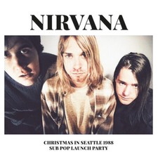 NIRVANA - CHRISTMAS IN SEATTLE 1988 (CLEAR VINYL) - Vinyl Record DLP image 1
