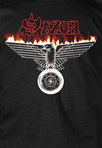 SAXON - WHEELS OF STEEL - tshirt - T Shirt - Size S image 3
