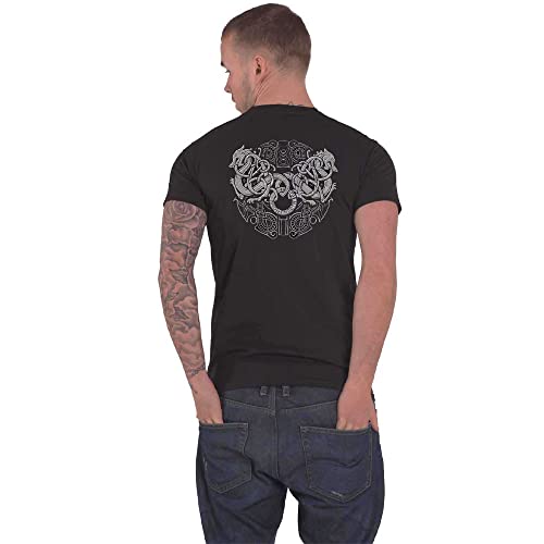 AMON AMARTH - GREY SKULL - tshirt - T Shirt - Size XL image 2
