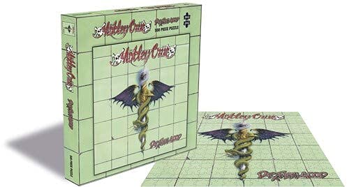MOTLEY CRUE - DR FEELGOOD (500 PIECE JIGSAW PUZZLE) - Jigsaw Puzzle image 1