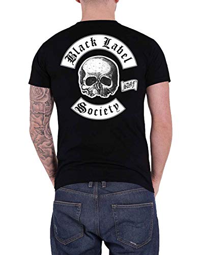 BLACK LABEL SOCIETY - SKULL LOGO POCK - tshirt - T Shirt - Size M image 3