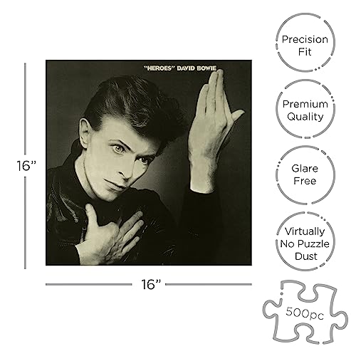 DAVID BOWIE - HEROES (500 PIECE JIGSAW PUZZLE) - Jigsaw Puzzle image 2