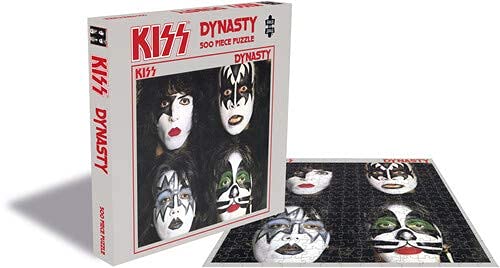 KISS - DYNASTY (500 PIECE JIGSAW PUZZLE) - Jigsaw Puzzle image 1