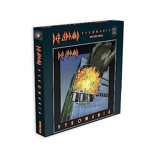 DEF LEPPARD - PYROMANIA (500 PIECE JIGSAW PUZZLE) - Jigsaw Puzzle image 1