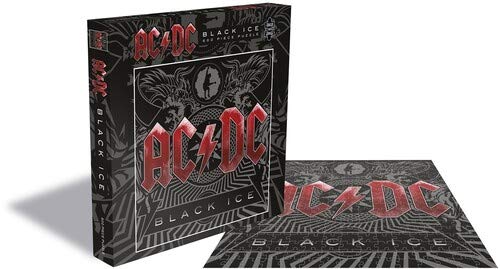 AC/DC - BLACK ICE (500 PIECE JIGSAW PUZZLE) - Jigsaw Puzzle image 1