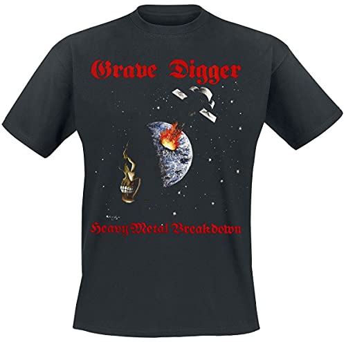 GRAVE DIGGER - HEAVY METAL BRE - tshirt - T Shirt - Size S image 1