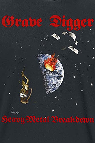 GRAVE DIGGER - HEAVY METAL BRE - tshirt - T Shirt - Size S image 3